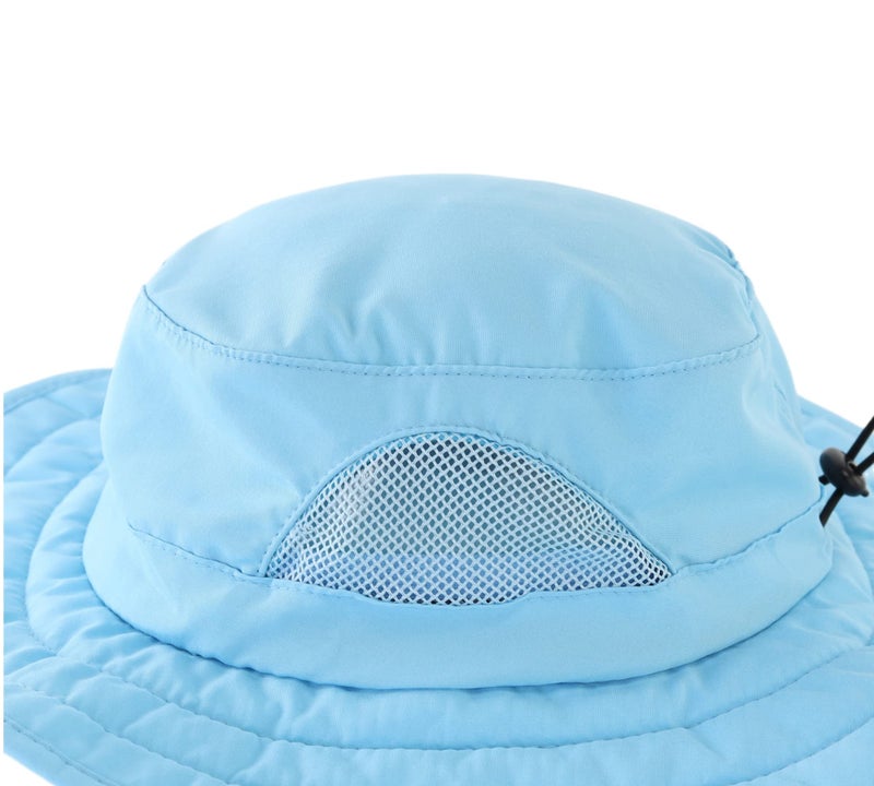 Connectyle Kids UPF 50+ Bucket Sun Hat UV Sun Protection, Aqua Blue, 2-6T - Image 4